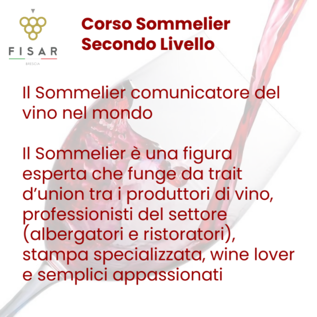 Corso Sommelier secondo livello presso Hilton DoubleTree Brescia - mercoledì – 19/10/2022 - immagine 4