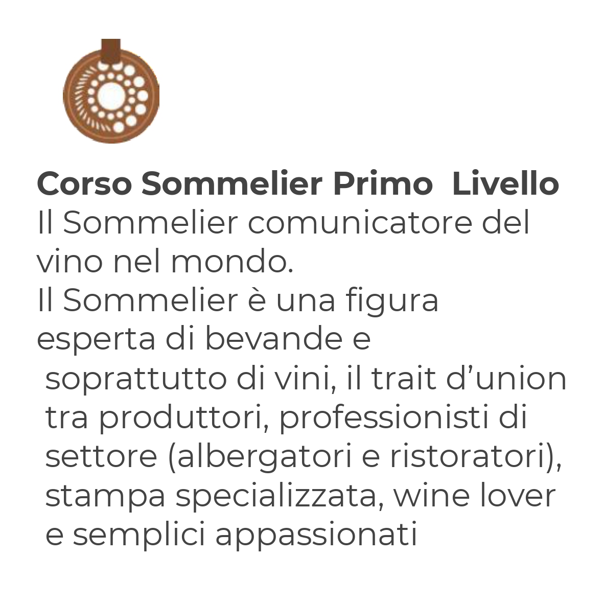 Corso Sommelier primo livello del giovedì – 22/10/2026 - immagine 3