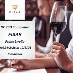 Corso Sommelier primo livello del martedì – 24/02/2026