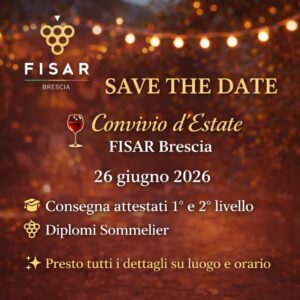 CONVIVIO D'ESTATE e consegna attestati -  26/06/2026 SAVE THE DATE!